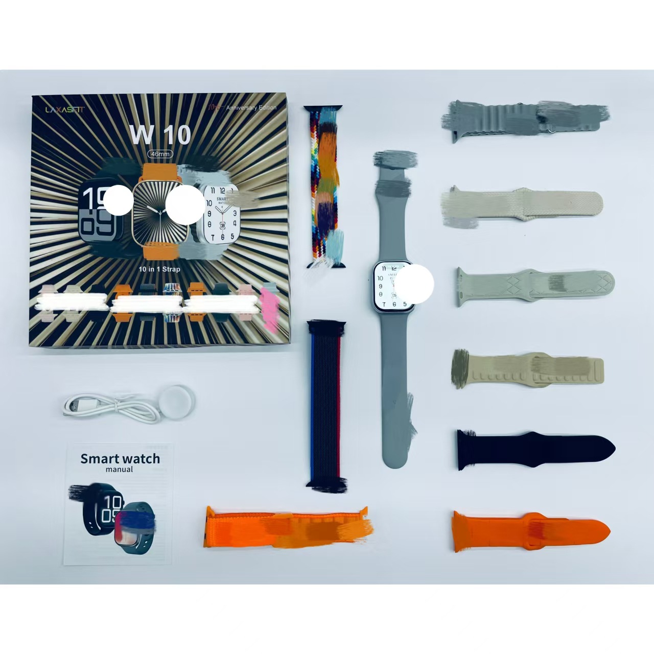 Picture of Cross-border explosions W10 10 in one smart Bluetooth electronic watch