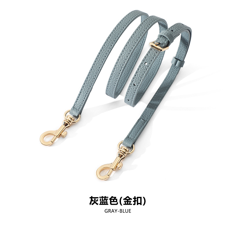 Picture of Mahuangshi first layer cowhide thin bag strap A- 74 leather long shoulder strap messenger bag litchi pattern replacement bag single buy