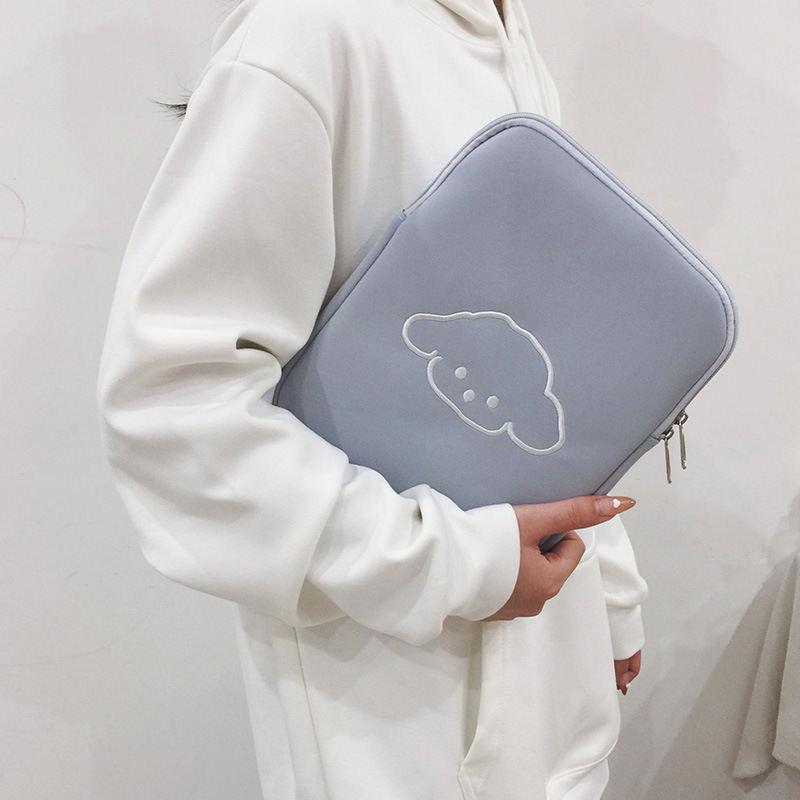 Picture of Inner Protective Sleeve Ins Fashion Fresh iPad Tablet Bag 13inch Student Computer Bag Crossbody Inner Sleeve Bag