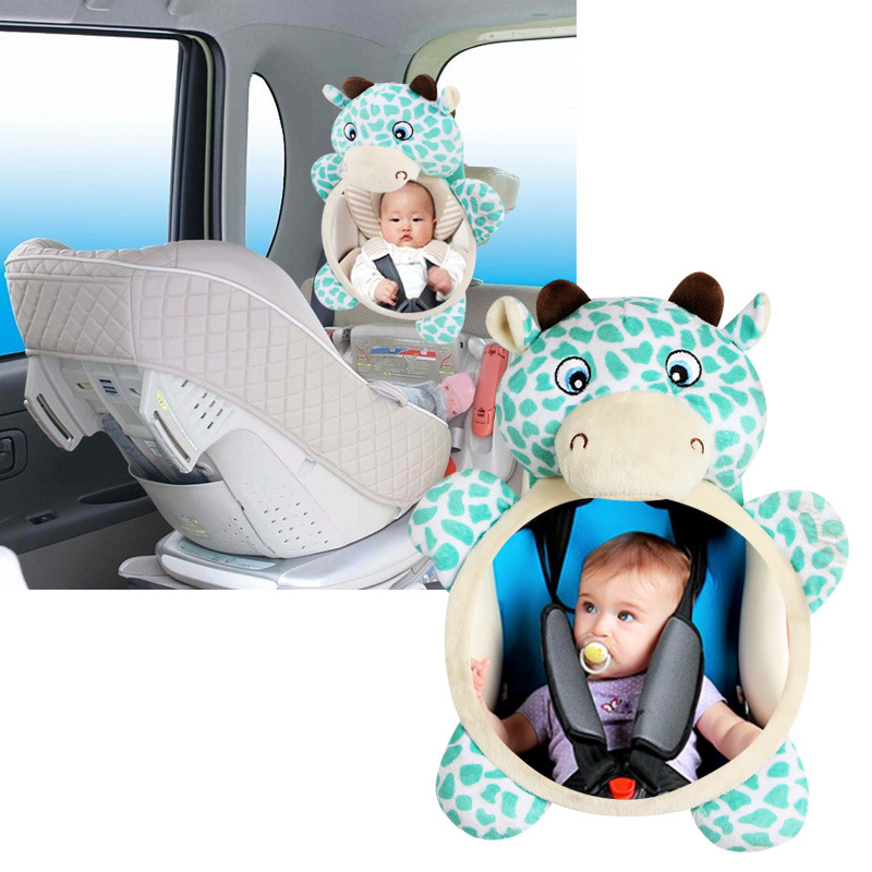 Picture of New Stroller Hanging Toy Interest Stimulation Haha Mirror 0-3 Years Old Baby Animal Toys Wholesale in Stock