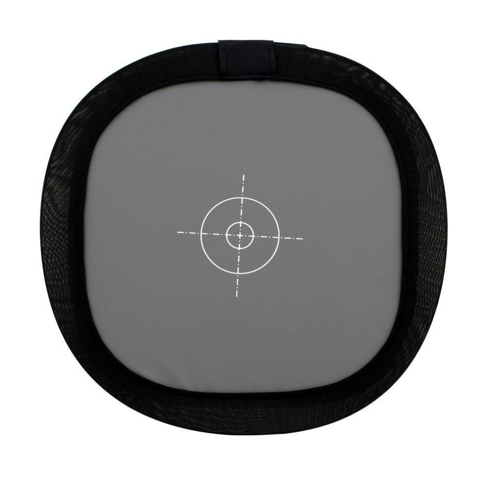 Picture of Camera Top 30/40 Flash Round Gray Card Soft Light Cover Black and White Cloth Cover Cone Type Soft Light Box Silver Whiteboard