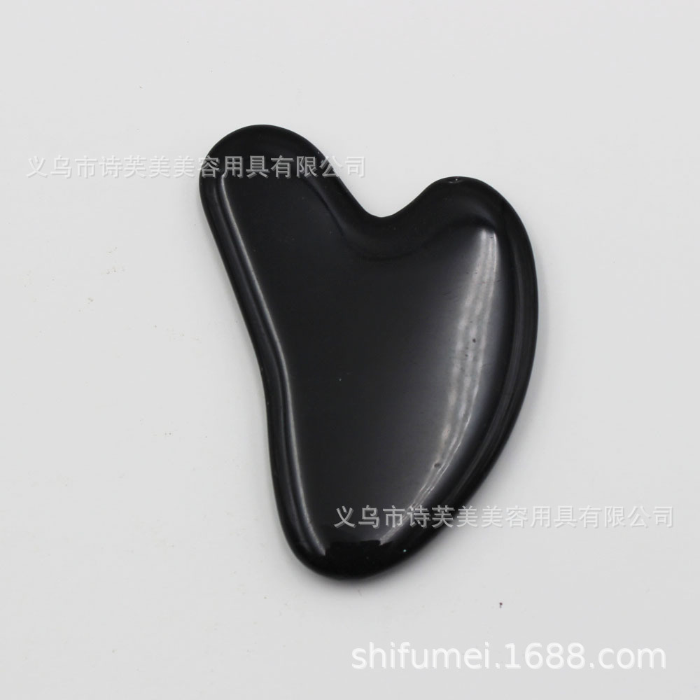 Picture of Custom wholesale jade roller face massage roll Xiuyu jade massage instrument powder crystal jade roller set