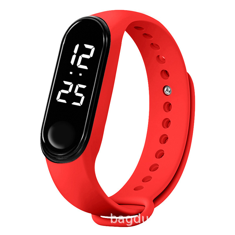 Picture of Ic Sensor Unlocking Bracelet Fingerprint Lock Special Bracelet Community Access Control Card Swipe Bracelet with Time Function