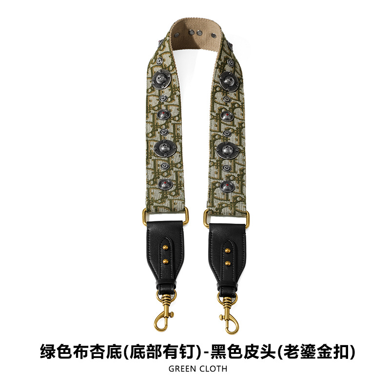 Picture of Mahuangshi MHS-F-66 Wide Bag with Canvas Shoulder Strap Shoulder Crossbody Cowhide Bag Accessories Bag Strap Comfortable D