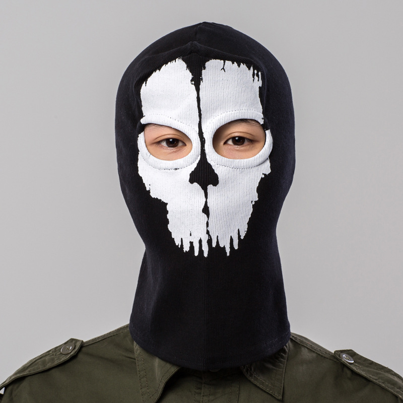 Picture of New Men's mask Amazon mask game joint name cos headgear riding windproof warm quick-drying headgear