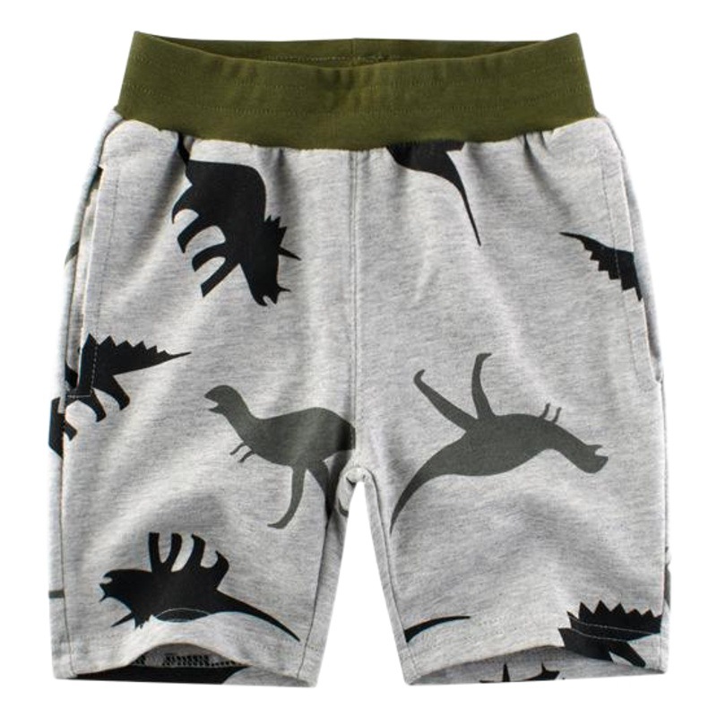 Korean Style Kidsren's Clothing New 2025 Summer Thin Kidsren's Pants Boys' Medium Pants Baby Five-Point Pants Dropshipping
