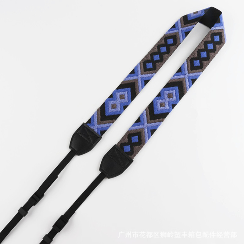Picture of SLR Camera Shoulder Strap Camera Strap Waterproof Shock Absorbing Decompression 3.8cm Ethnic Jacquard Camera Strap