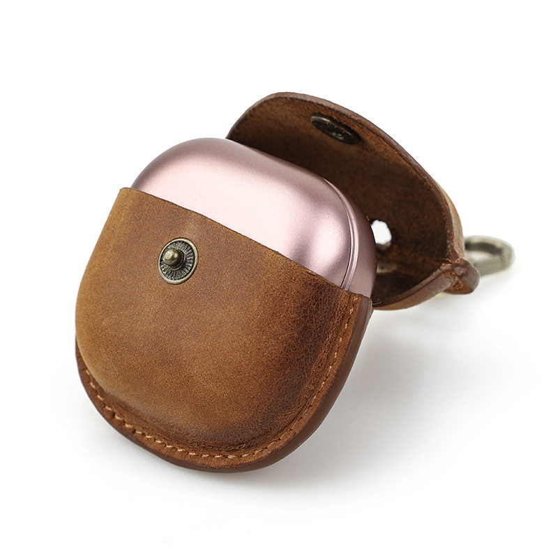 Picture of Suitable for Samsung buds pro protective case leather wireless bluetooth earphone case all-inclusive hook convenient leather case