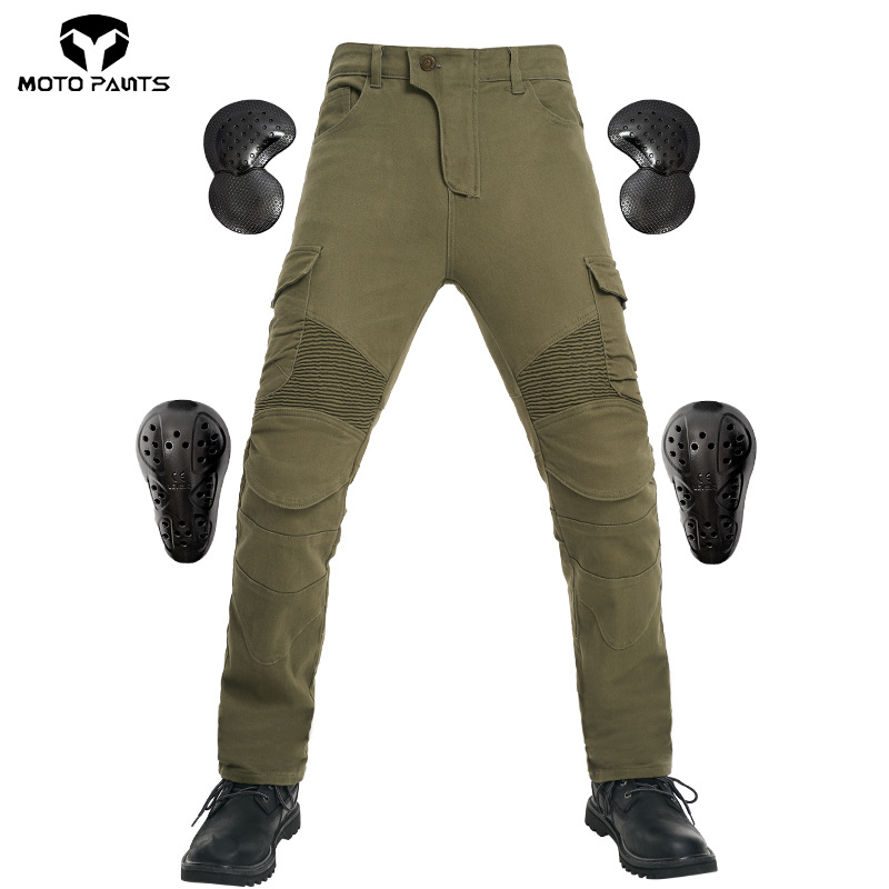 Picture of Factory Direct Sales Motorcycle Pants, Riding Jeans, Anti-Fall Motorcycle Rider Pants, Equipment Racing Pants for All Seasons