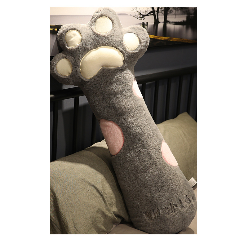 Picture of Amazon cross-border ins cat claw pillow leg clip pillow pillow bedside double pillow long pillow cushion