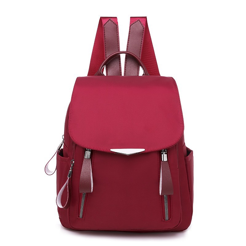 Picture of 2019 Autumn and Winter New Korean Fashion Oxford Cloth Bag Women's Casual Large Capacity Travel Backpack Campus Style Schoolbag