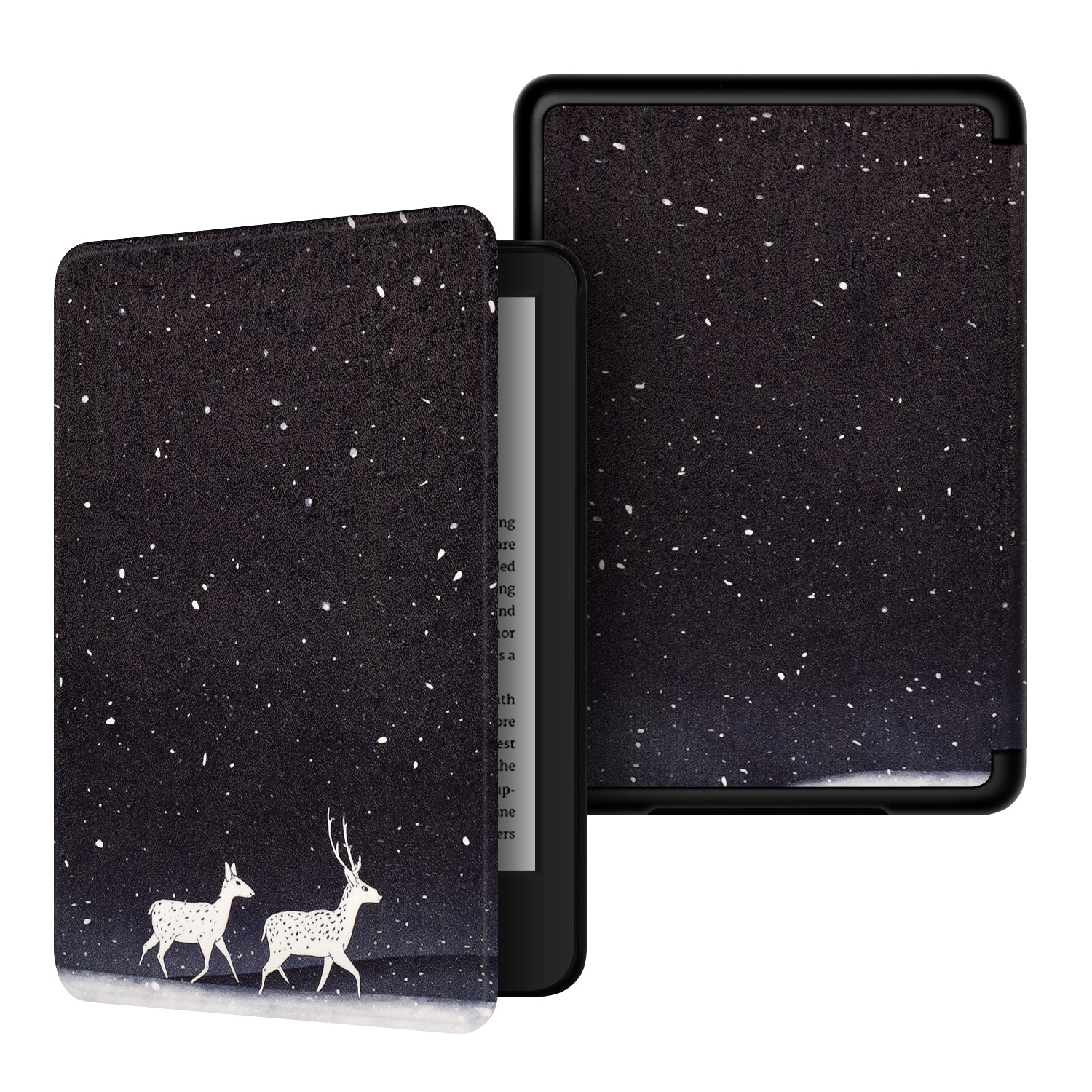 Picture of Spot Suitable for Kindle Protective Case 2016 Entry Version 558 Silk Pattern Painted Protective Case Migu X Leather Case