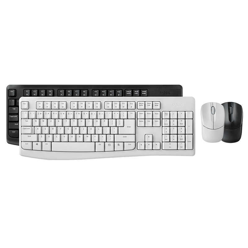 Picture of Lei Bai X1800PRO Wireless Keyboard Mouse suit Fashion Waterproof Multimedia Office Home Keyboard Mouse Light Tone