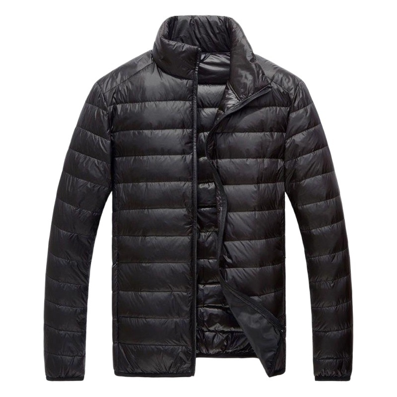 Lightweight Cotton Cotton-padded Jackets Men's Short Hooded Collar Plus Size Large Size Middle-aged and Elderly Lightweight Spring Clothes