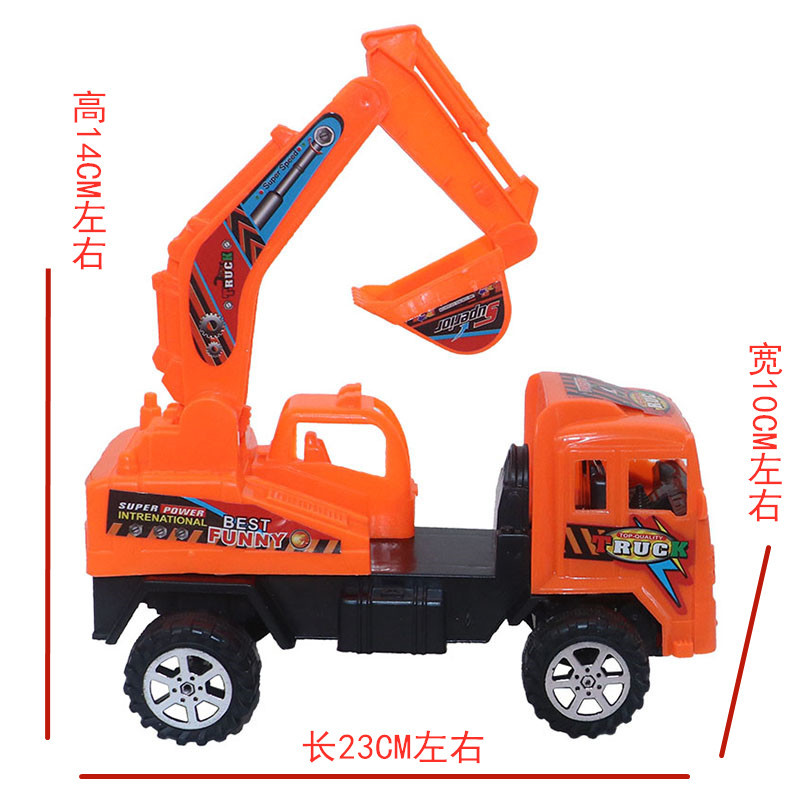 Picture of Inertial engineering truck bulldozer forklift excavator outdoor beach buggy night market stall children's toys wholesale