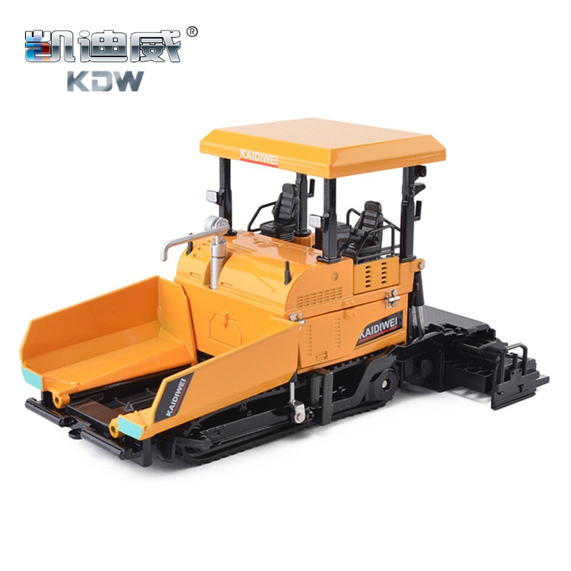 Picture of New Kaidiwei alloy engineering vehicle 1:40 paver model independent installation simulation children's toys spot wholesale