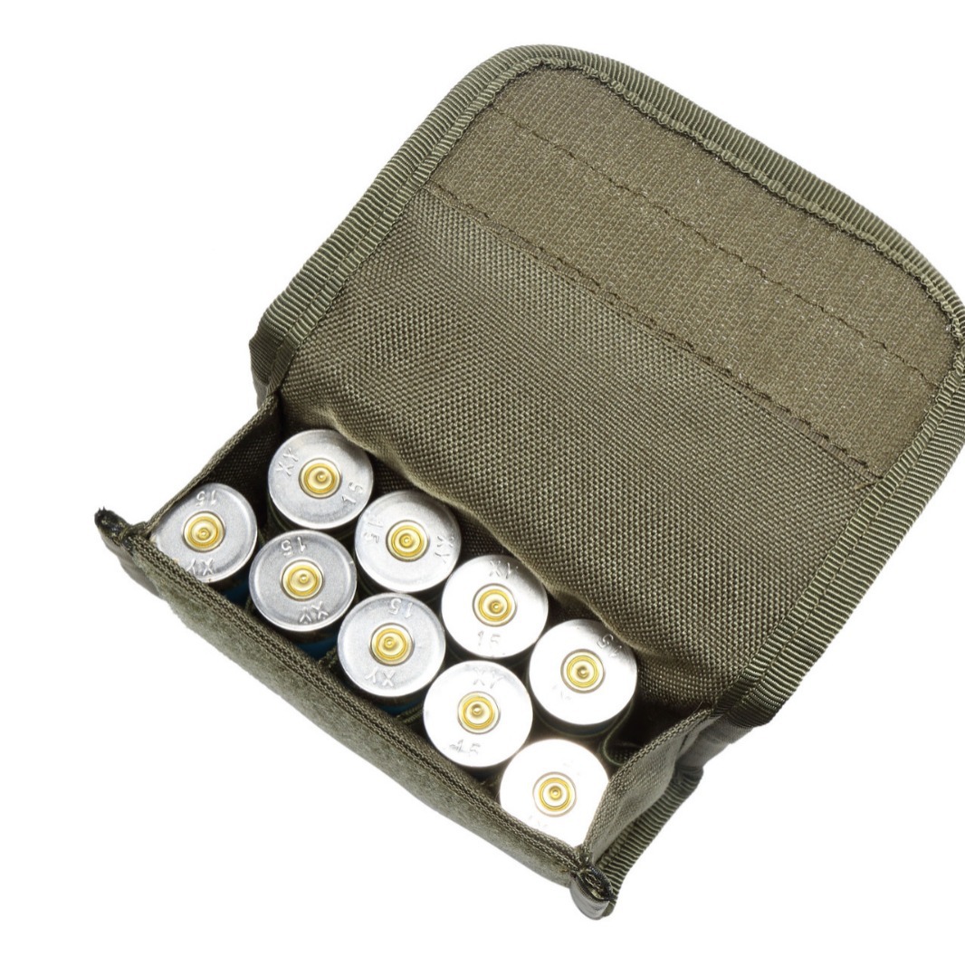 Picture of 10-hole loose bomb bag new multi-functional tactical MOLLE waist bag mini bullet ammunition bag one-piece delivery