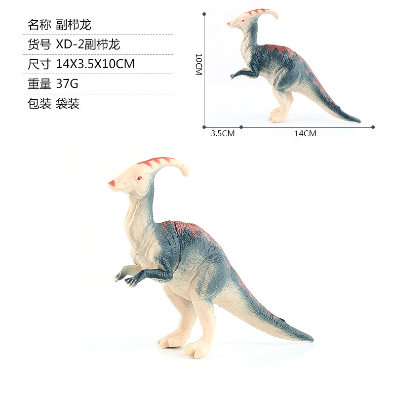 Picture of Cross-border Jurassic Dinosaur Series Plesiosaur Triceratops Storm King Dragon Plastic Static Dinosaur Animal Model Toy