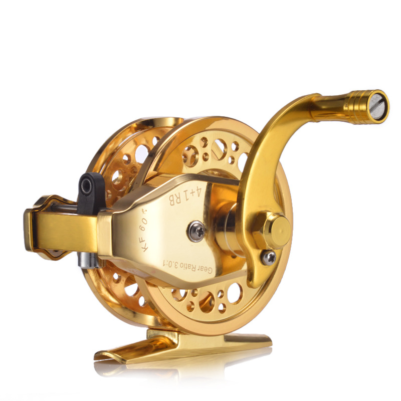 Picture of Dragon Zard Fishing Gear Double Speed with Discharge High Speed Ratio Full Metal Front Run Fishing Line Wheel