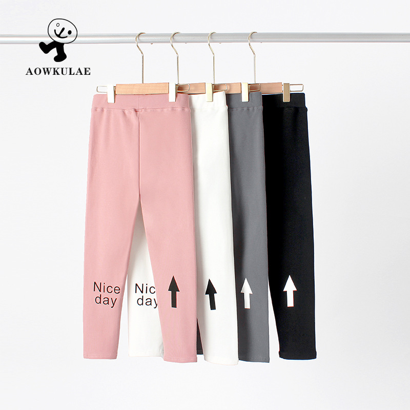 Picture of Children's Wear Spring Korean New Girls' Leggings Large Children's Stretch Slim Fit Leggings Children's Pants for Hair