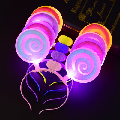 Picture of Luminous head Kou hair hoop horn antler concert children's gift to push hot selling factory direct wholesale