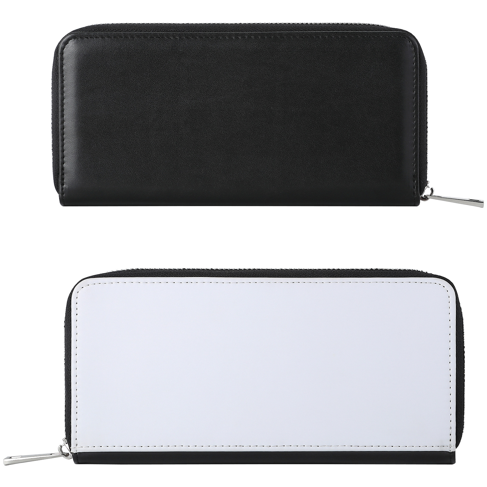 Picture of Factory Direct Supply Thermal Transfer Sublimation Women's Wallet Zipper Bag Document Bag Large Capacity Short Style