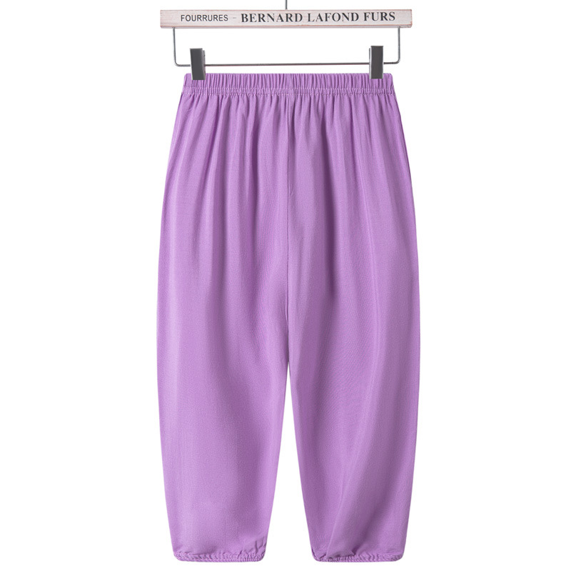 Picture of Summer Anti-Mosquito Thin Children's Casual Pants for Boys and Girls, Parent-Child Casual Long Pants, Breathable Boys' and Girls' Pants Wholesale