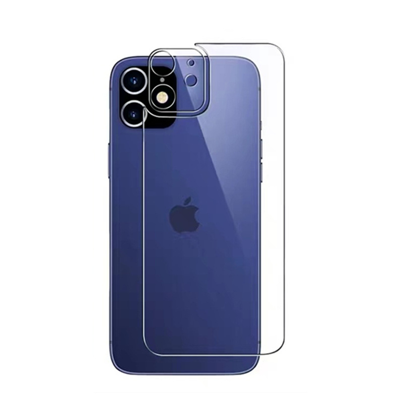 Picture of Suitable for Iphone14Promax Tempered Glass Back Film Apple 15 Front and Rear Protective Film 12 All-Inclusive 14 Lens Film