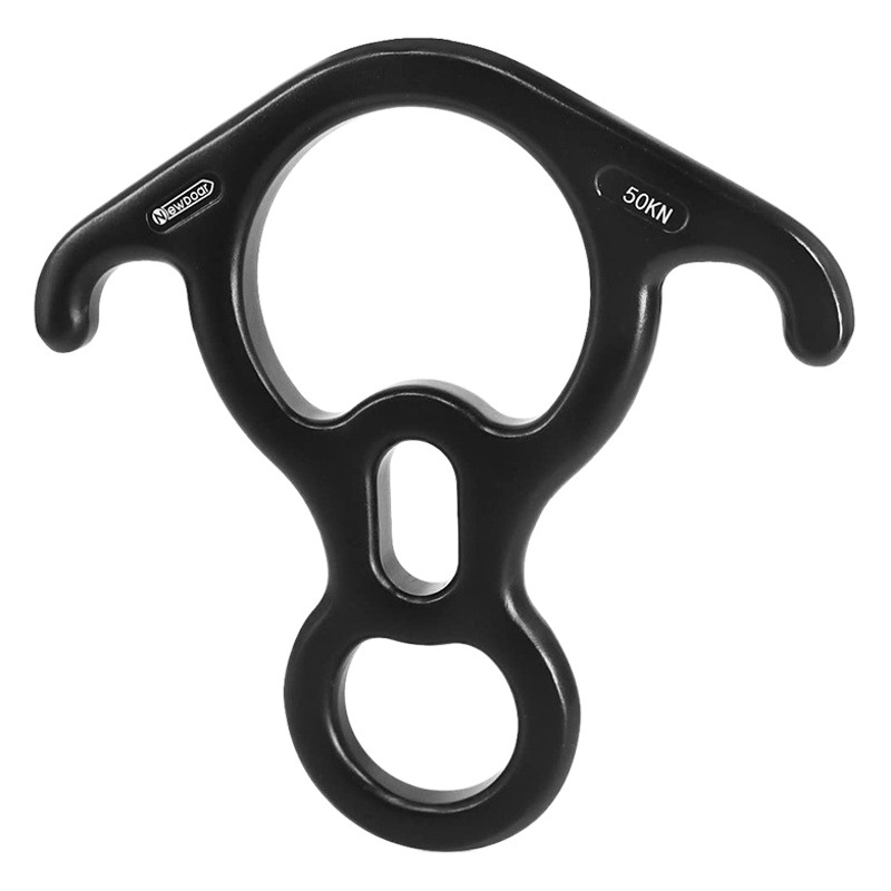 Q & C outdoor rock climbing horn octagonal ring descender aerial yoga aerial work 8-word ring fall protection protector