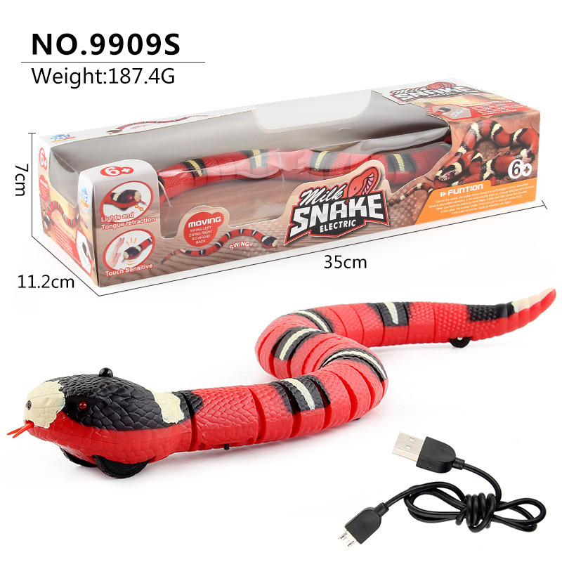 Picture of New Tricky Toy New and Unique Toy Remote Control Rattlesnake Remote Control Cobra Mini Snake Funny Toy