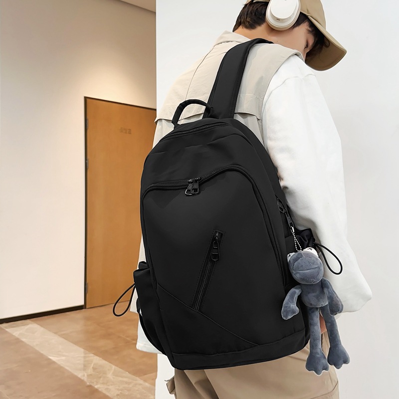 Picture of Korean style new large capacity backpack men's backpack versatile Rui camp schoolbag female college student junior high school student backpack