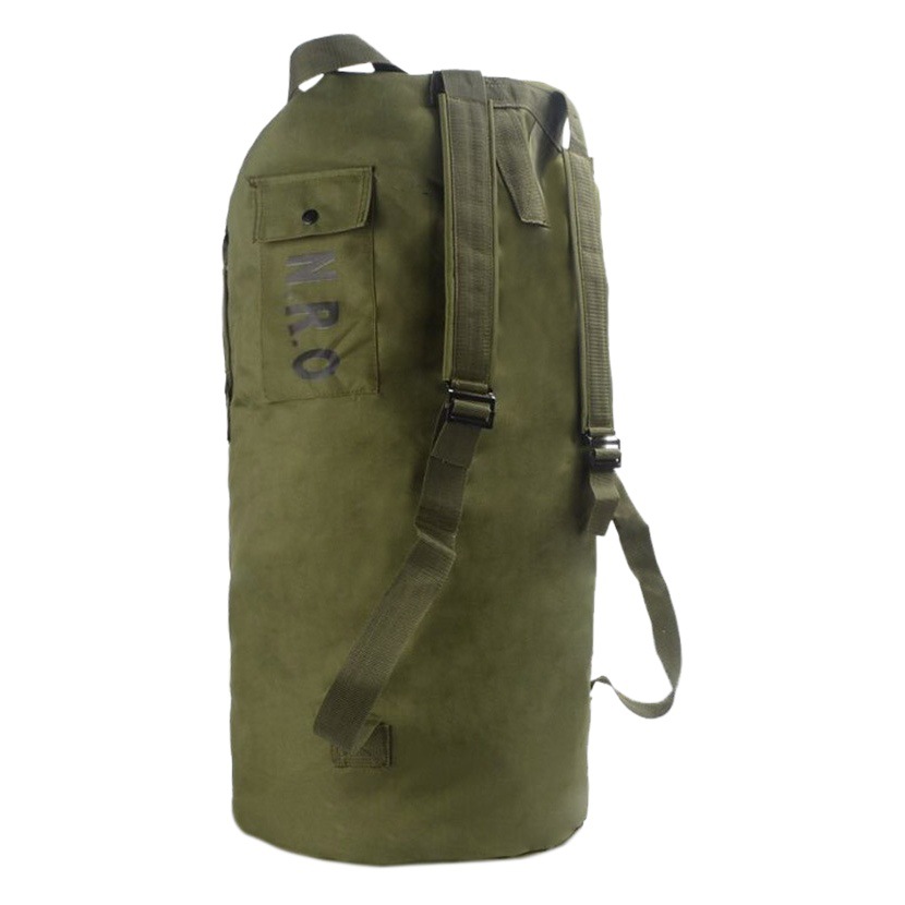 Factory direct large capacity bucket bag mountaineering travel bag shoulder bag men's sports outdoor waterproof bucket bag shoulder bag
