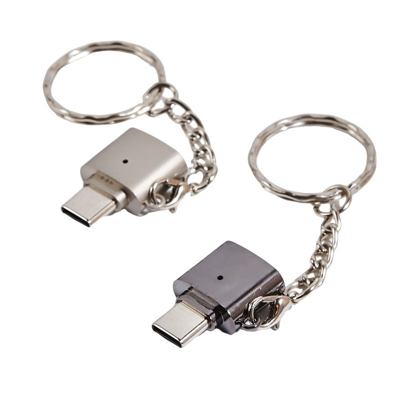 Picture of The New Private Model Type-C Otg Card Reader Is Suitable for Micro Sd/Tf Card Mobile Phone Car Computer Tablet Ipa