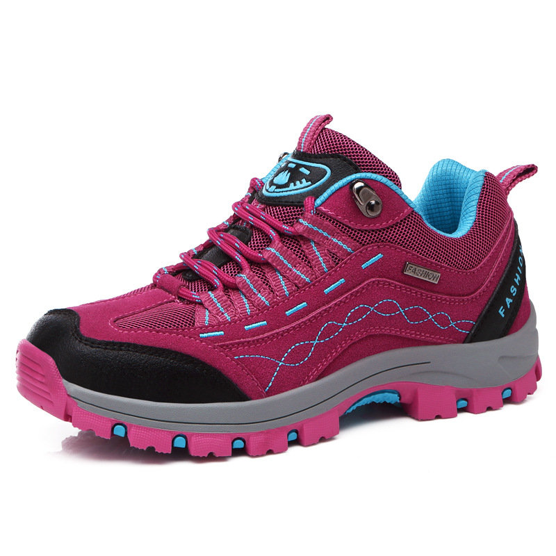 Picture of Autumn Hiking Shoes Men's Shoes Outdoor Shoes Women's Waterproof Non-slip Men's Breathable Sports Off-road Running Shoes Mountain Hiking Shoes