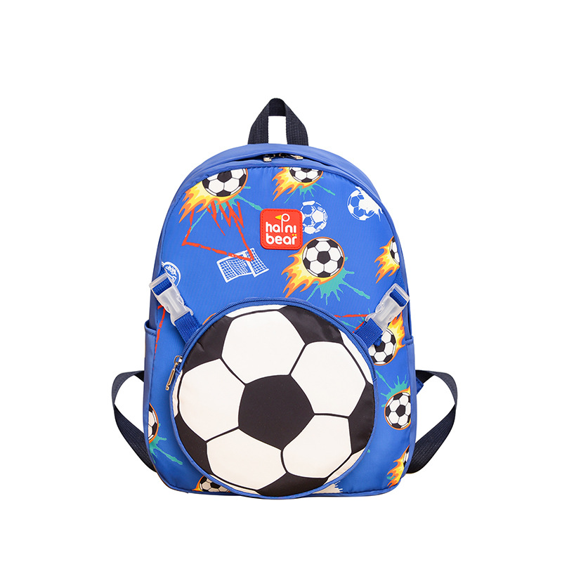 Picture of New Schoolbag for Primary School Students Large Capacity Trendy Decomposable Small Bag Soccer Rocket Printed Backpack for Boys and Girls