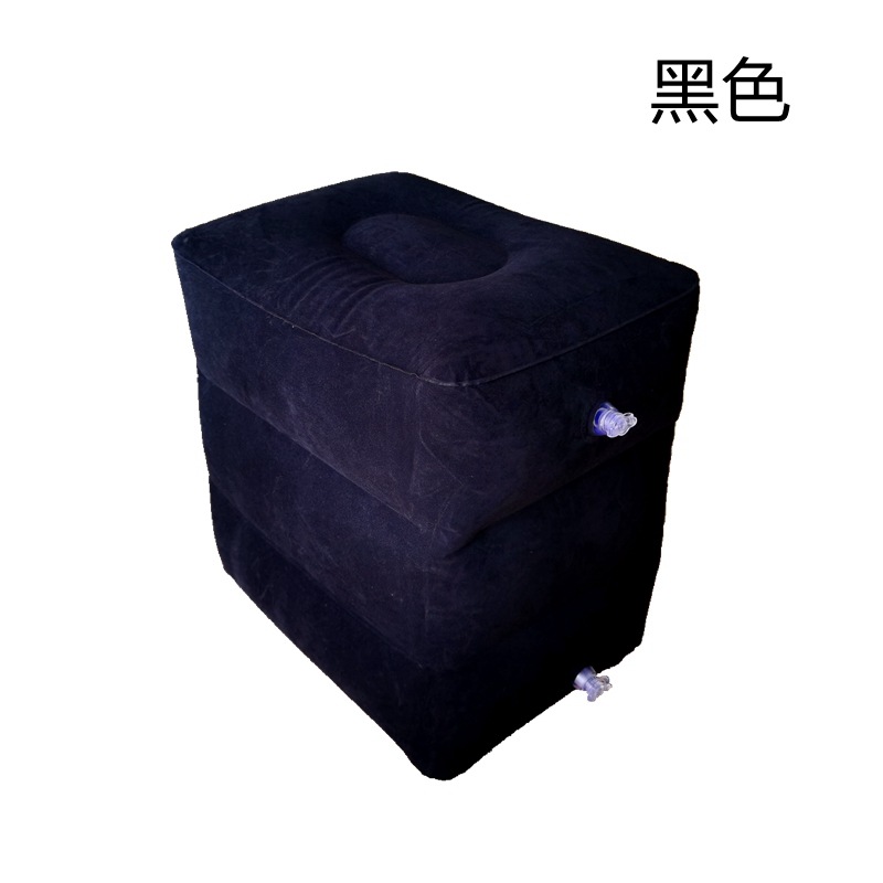 Picture of Portable Inflatable Stool Outdoor Travel Three-Layer Foot Pad Aircraft High-Speed Rail Bus Office Car Footrest Rest