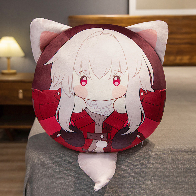 Picture of Xingqiong Railway Second Dimension Surrounding Kafka Pillow Drinking Yuejun Pendant Blade Jing Yuan Tuan Zi Silver Wolf Luo Cha Stop Cloud
