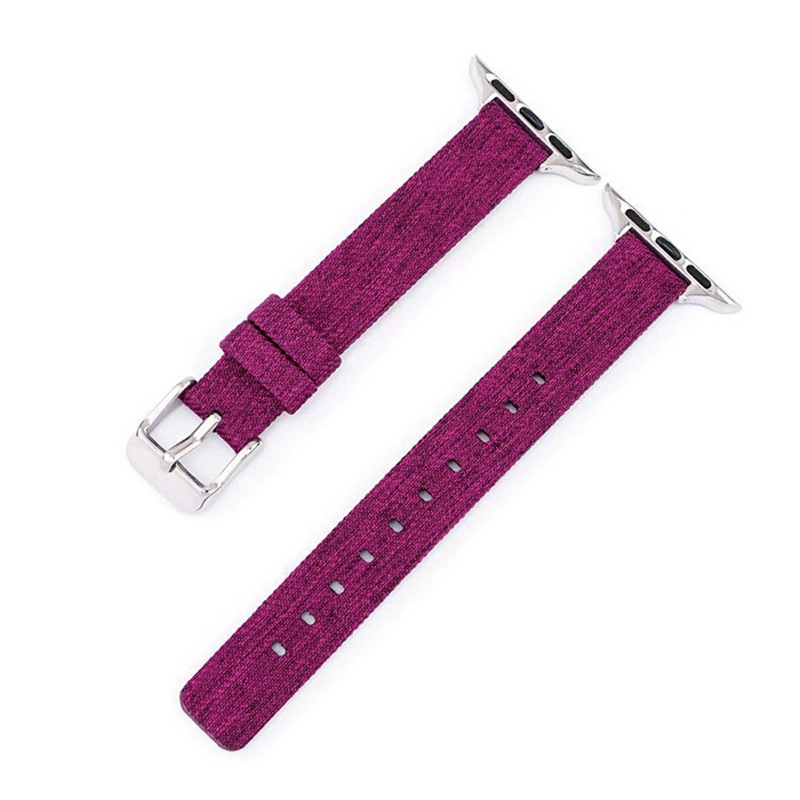 Picture of Suitable for Apple Watch S10 Canvas Nylon Small Waist Women's Watch Strap in Stock