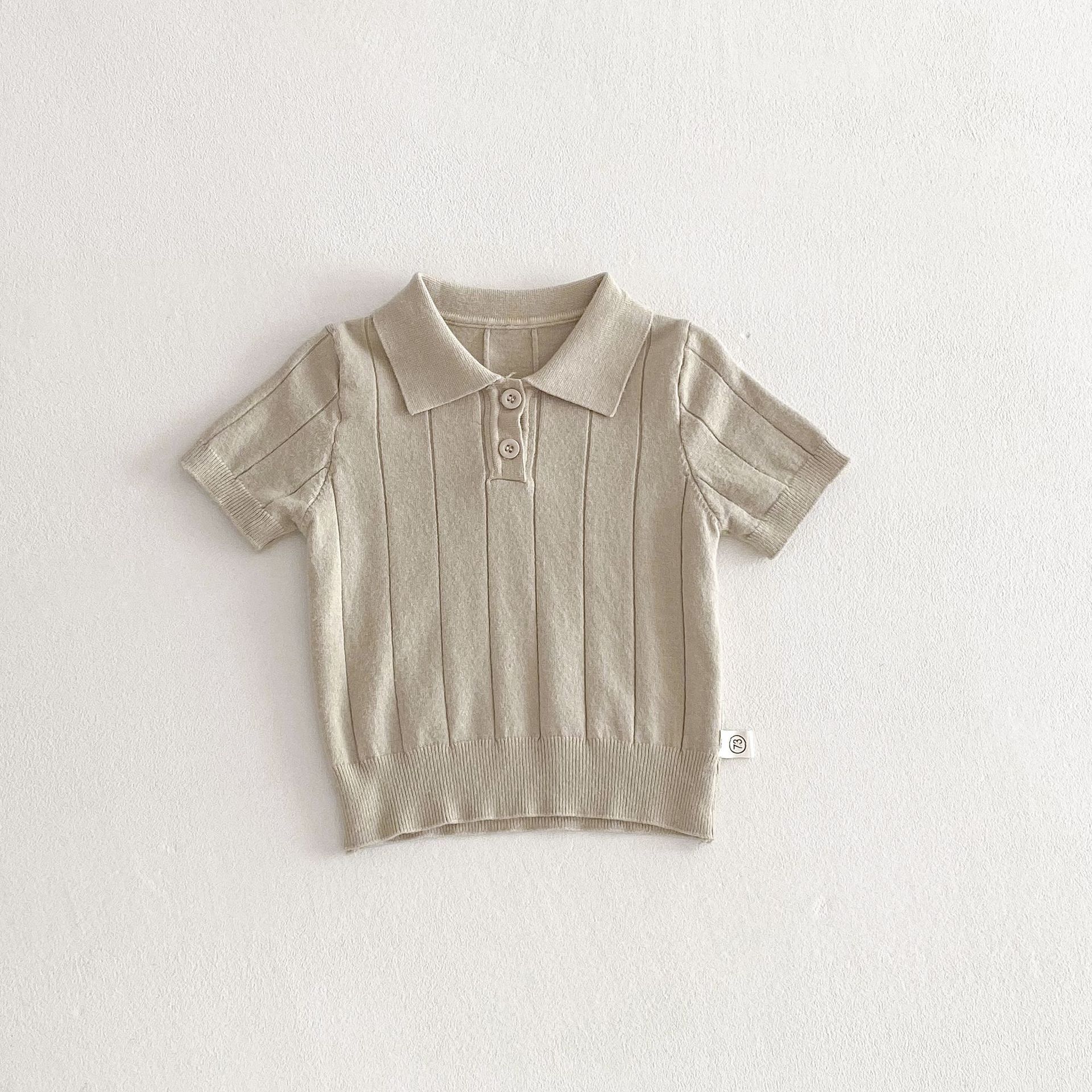 Picture of Ins Korean Style 2025 Spring and Summer Baby Knitwear Thin Summer Top Lel Children's Pullover