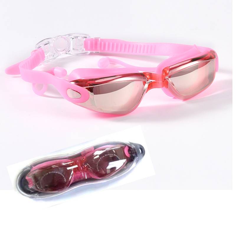 Picture of in stock factory direct wholesale adult anti-fog swimming goggles myopia swimming goggles racing swimming glasses silicone swimming goggles