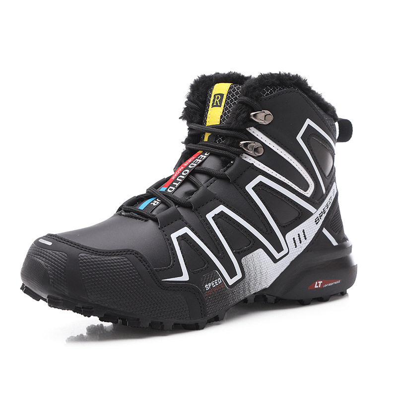 Picture of Cross-border Amazon 2020 winter high-top plus velvet warm hiking shoes outdoor men's shoes hiking shoes factory wholesale