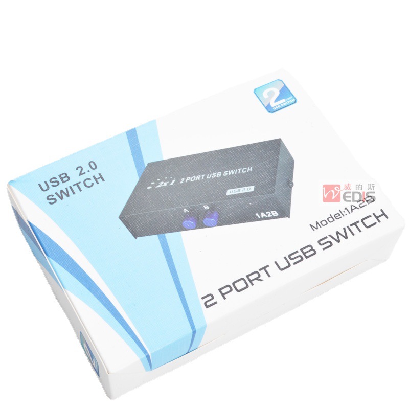 Picture of Fengjie Yingchuang FJ-1A2B Printer Sharer Switch 2 USB Manual Print Switch 2 in 1