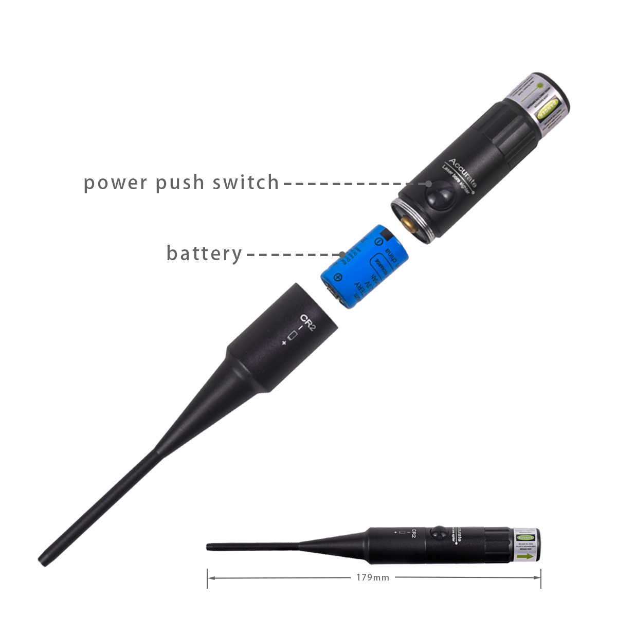 Picture of High precision adjustment-free level calibrator infrared green laser sight sight red laser calibrator zeroing device