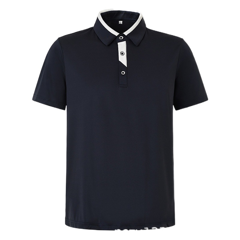 GOLF Clothes Men's Polo Shirt Summer Casual Quick-drying Breathable Short-sleeved T-shirt Ice Silk GOLF Sports Jersey