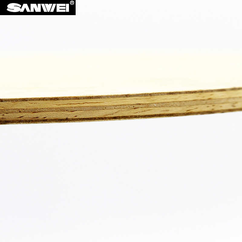 Picture of SANWEI three-dimensional table tennis board Nordic 7 table tennis racket 7 layer pure wood table tennis board offensive