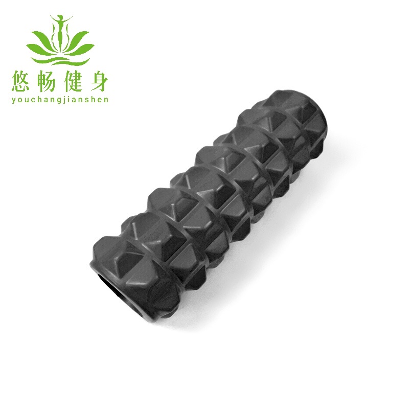 Picture of Eva Hollow Yoga Column 33cm Stereo Dot Mace Muscle Fitness Massage Stick 3D High Hardness Foam Shaft