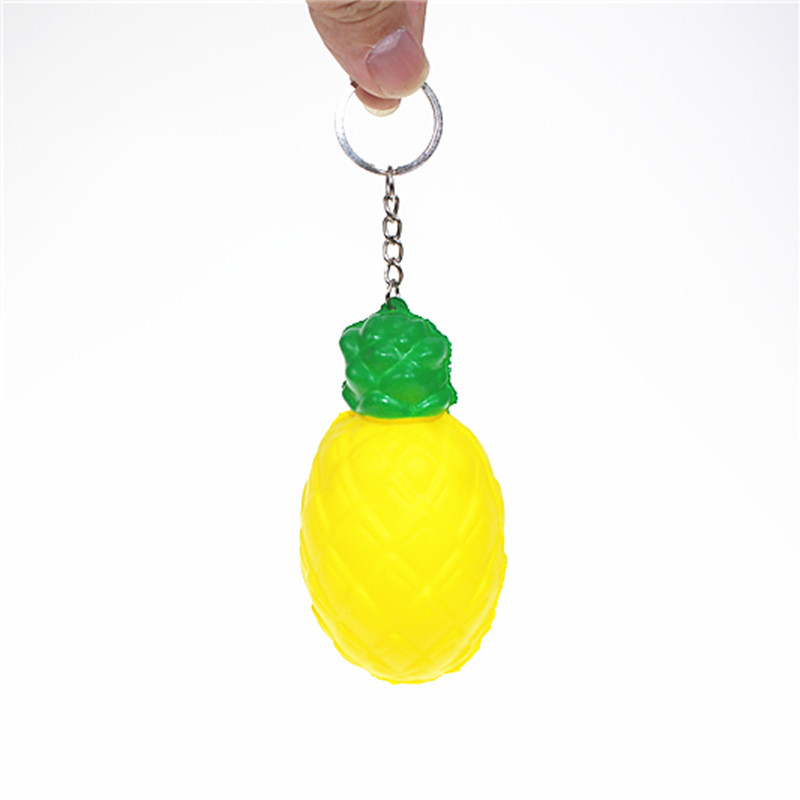 Picture of Squishy Slow Rebound Banana Fruit Pendant Pinch Strawberry Set Decompression Pu Artificial Toy Manufacturer