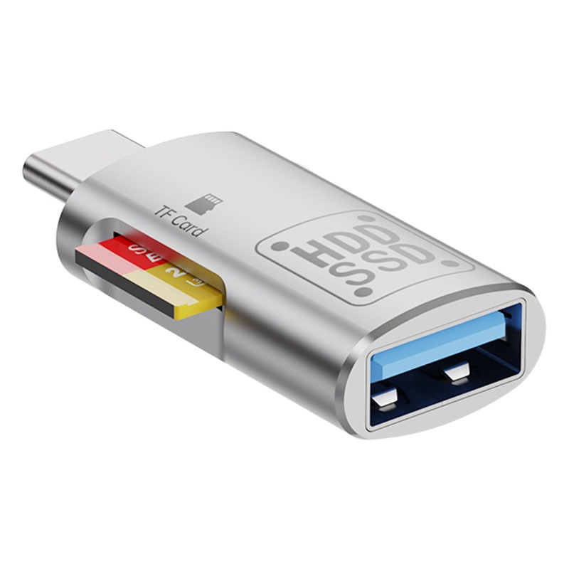 3.0USB USB memory card reader to Typec mobile phone adapter otg multi-function 3.0U disk adapter