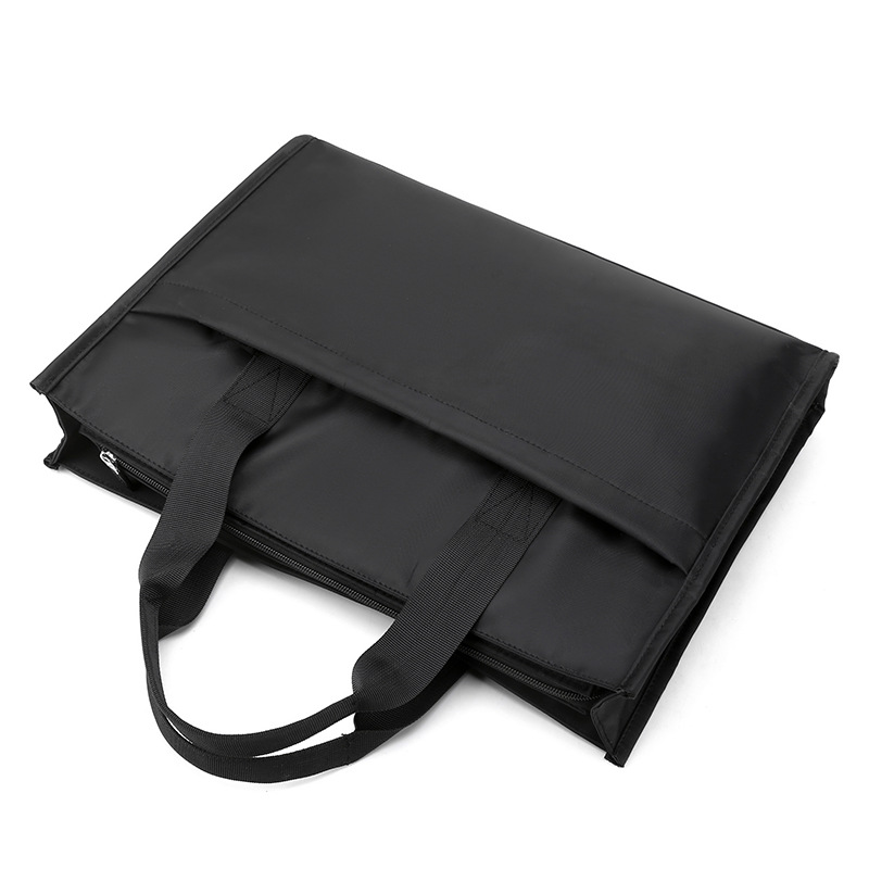 Picture of Lightweight Water-repellent Nylon Cloth Bag Simple All-match Commuter Bag New Men's Hand Bag Business Casual Handbag