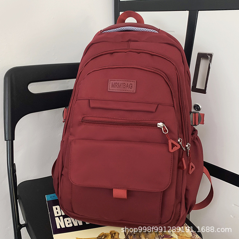 Picture of Schoolbags Men's College Student Backpacks Middle School Students Junior High School Students Ins High Quality Wholesale Custom Primary School Student Backpacks